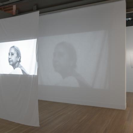 Installation view of Ten sounds I cannot hear 