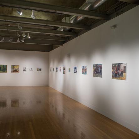 installation view of 'American Dream' exhibition, Visual Arts Center, UT Austin