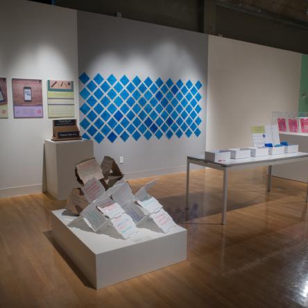 Design MFA exhibition at Visual Arts Center, UT Austin