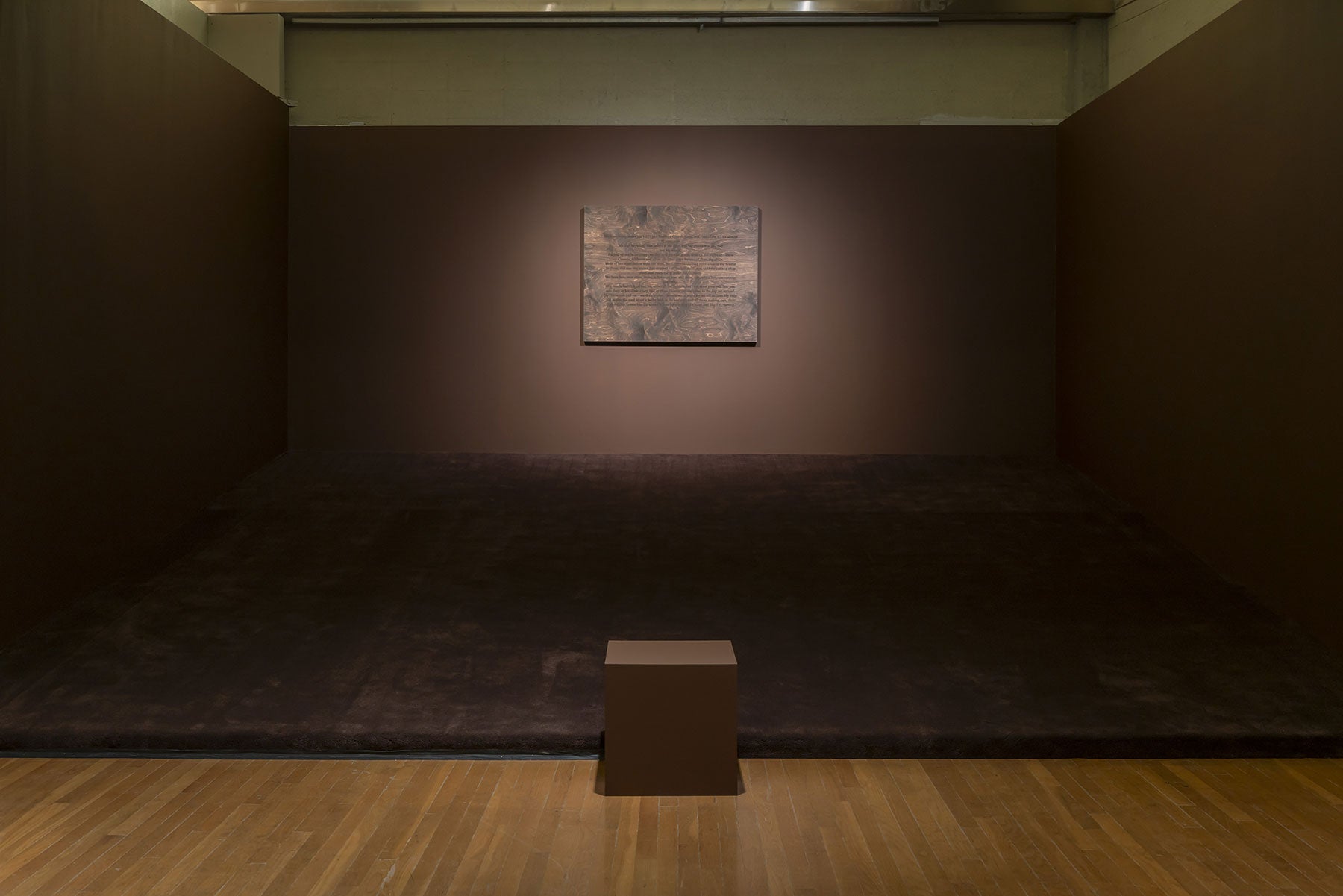 view of installation by Zalika Azim