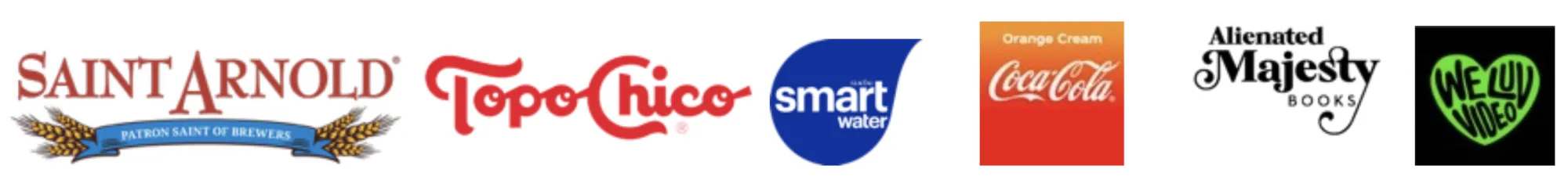 image of 6 sponsor logos