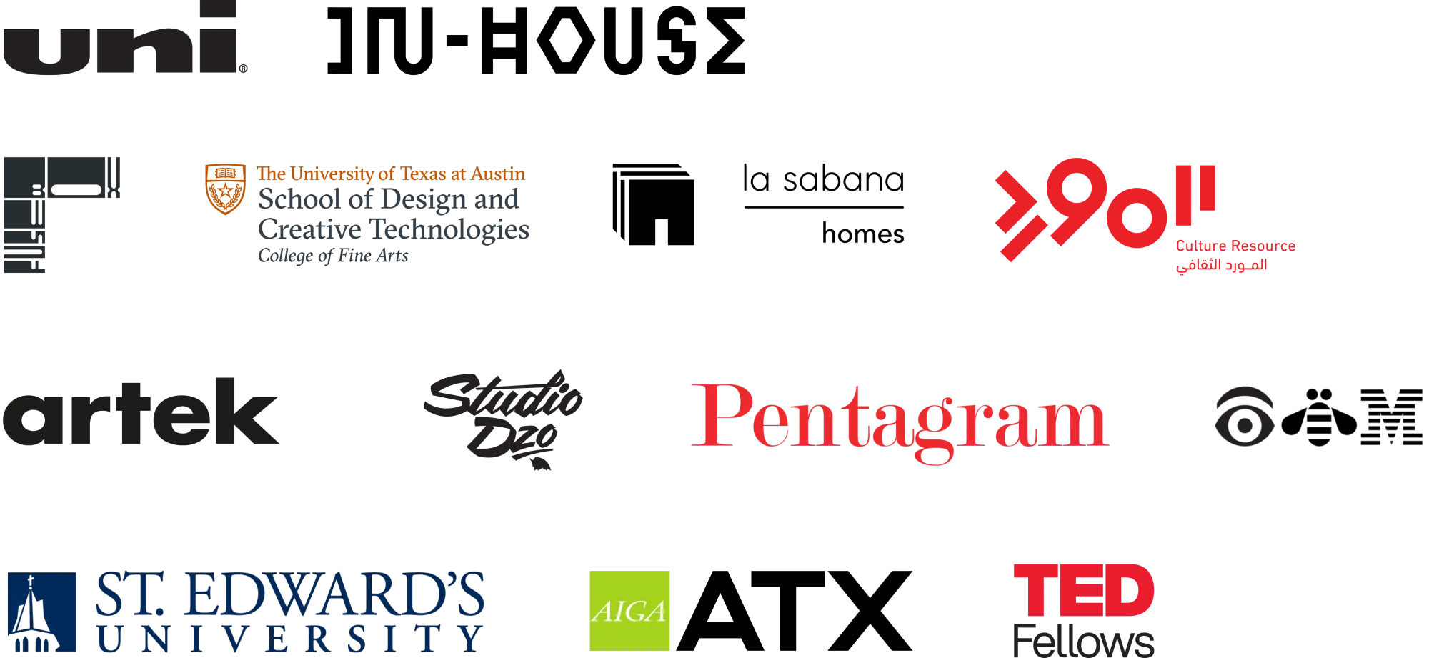 list of sponsor logos