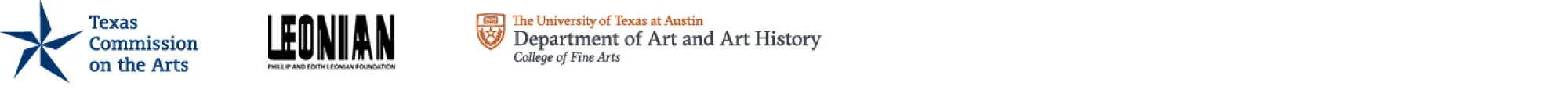 logos of supporters of the exhibition Adraint Bereal: As it Appears