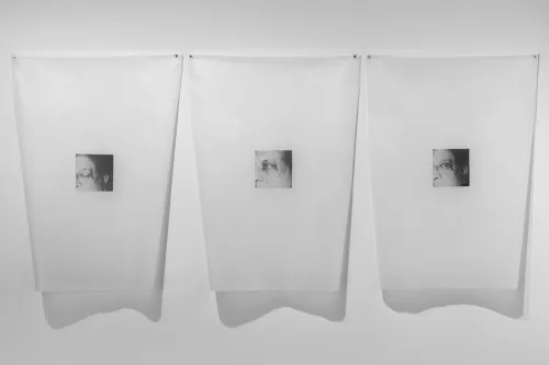 Installation view of Ten sounds I cannot hear