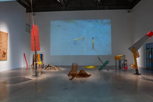 artwork by Magdalena Jarkowiec, Visual Arts Center, UT Austin