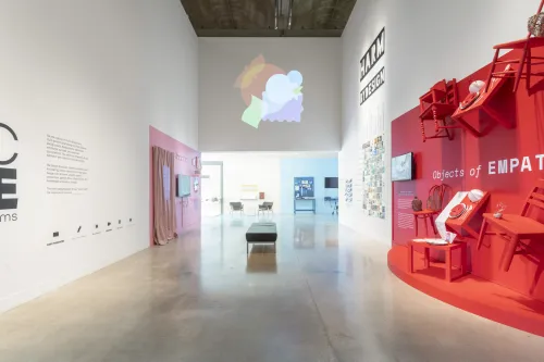 Student work from the 2023 Design MFA Thesis Exhibition