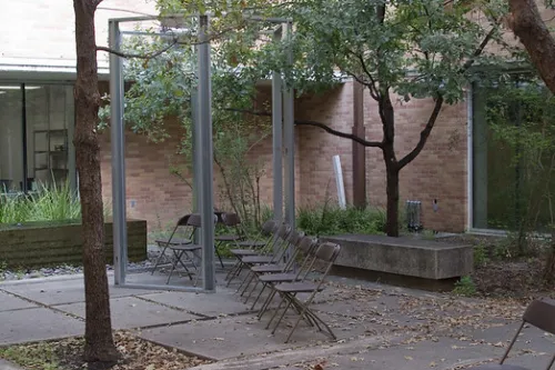 artwork by Nikita Gale, Visual Arts Center, UT Austin