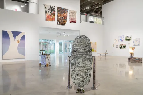 Student work from the 2023 Studio Art MFA Thesis Exhibition