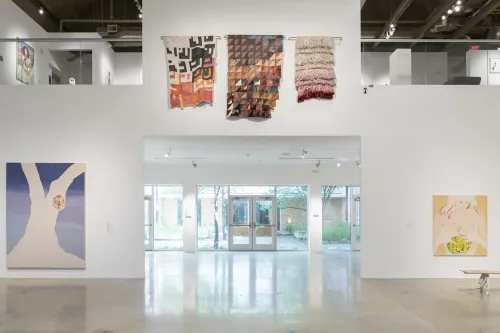 Student work from the 2023 Studio Art MFA Thesis Exhibition