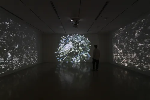 Student work from the 2023 Studio Art MFA Thesis Exhibition