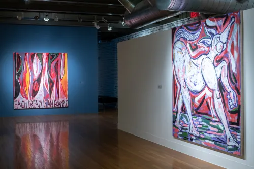 artwork by Corentin Canesson, Visual Arts Center, UT Austin