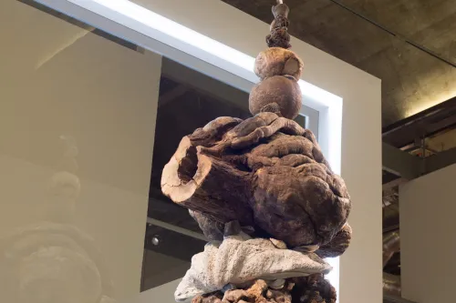 artwork by Larry Bamburg, Visual Arts Center, UT Austin