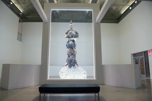 artwork by Larry Bamburg, Visual Arts Center, UT Austin