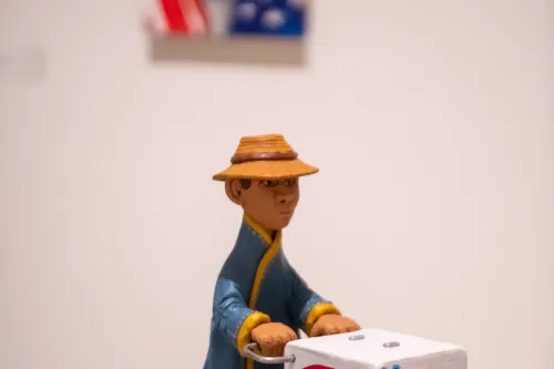 'Between Two Worlds' exhibition, Visual Arts Center, UT Austin