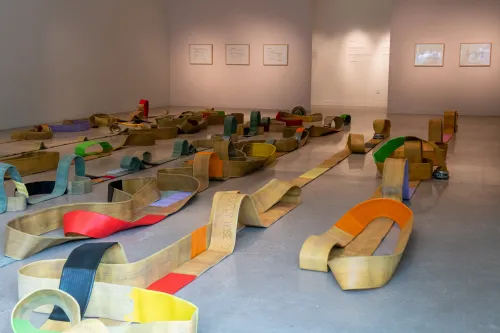 artwork by Madeline Hollander, Visual Arts Center, UT Austin