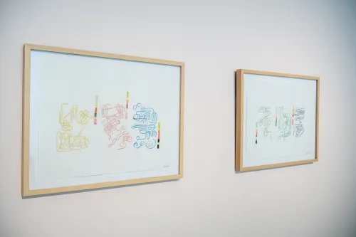 artwork by Madeline Hollander, Visual Arts Center, UT Austin