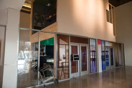 Lead Pencil Studio installation at Visual Arts Center, UT Austin