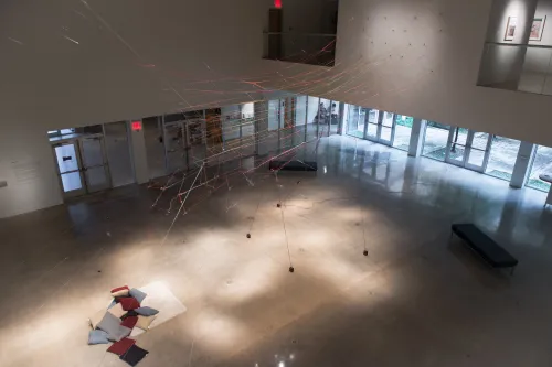 work by Victor Perez-Rul, Visual Arts Center, UT Austin