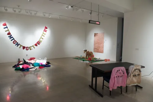 Queer Terrortories exhibition at Visual Arts Center, UT Austin