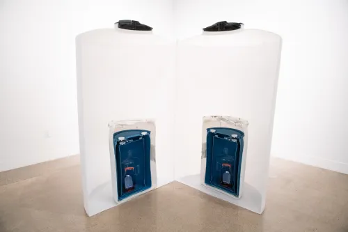 artwork by Lan Tuazon, Visual Arts Center, UT Austin