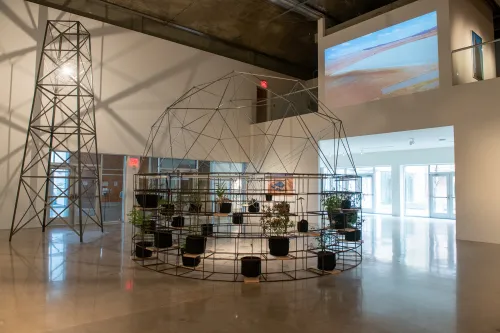 artwork by Will Wilson, Visual Arts Center, UT Austin