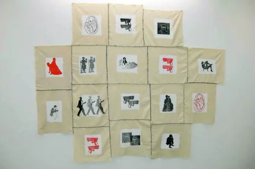 artwork by Rosana Paulino 