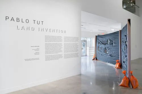 installation view of Pablo Tut: Land Invention