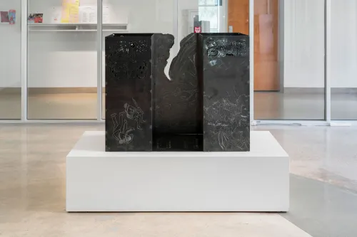 installation view of Pablo Tut: Land Invention