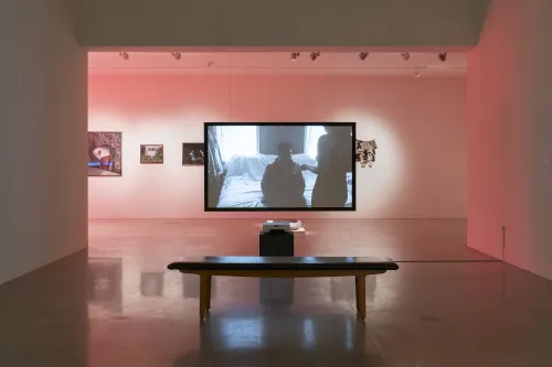 installation view of Love in Excess