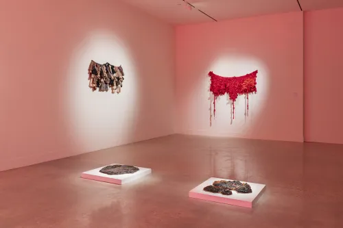 installation view of Love in Excess