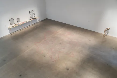 installation view of Abby Flanagan: To Move Through Stone