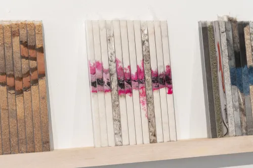 installation view of Abby Flanagan: To Move Through Stone