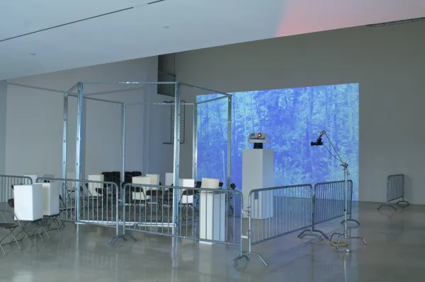 artwork by Nikita Gale, Visual Arts Center, UT Austin