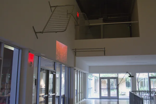 artwork by Nikita Gale, Visual Arts Center, UT Austin