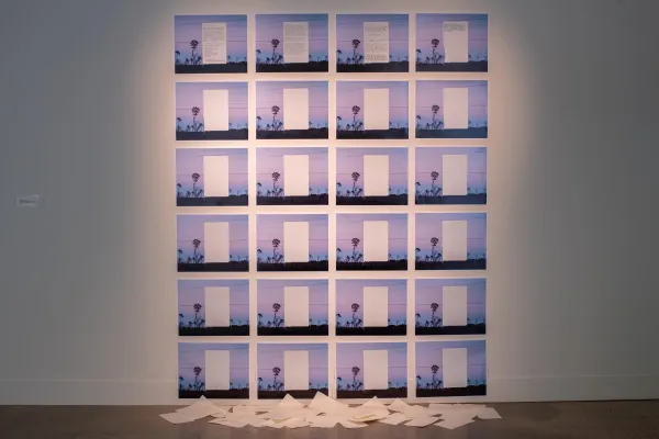 artwork by Heather Canterbury, Visual Arts Center, UT Austin