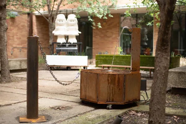 artwork by UT Austin students, Visual Arts Center