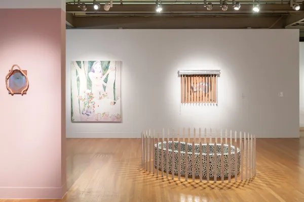 installation view of Façade