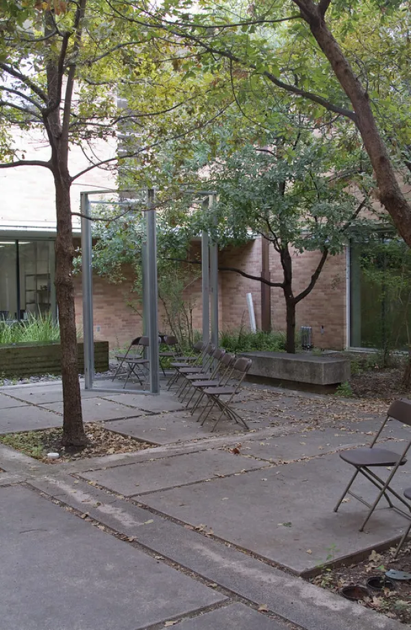 artwork by Nikita Gale, Visual Arts Center, UT Austin