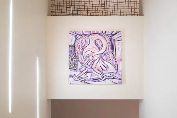 artwork by Corentin Canesson, Visual Arts Center, UT Austin