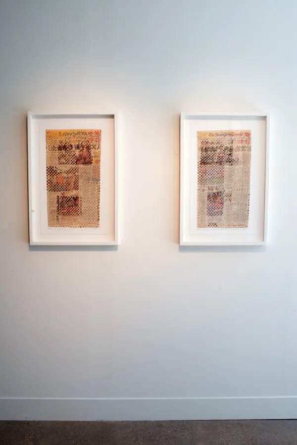 work by Laurie Anderson at Visual Arts Center, UT Austin