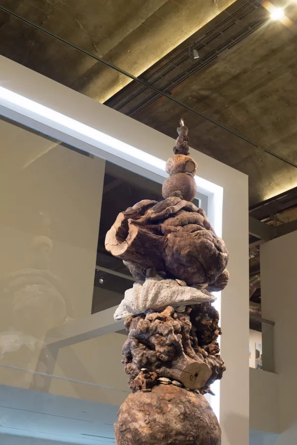 artwork by Larry Bamburg, Visual Arts Center, UT Austin