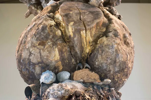 artwork by Larry Bamburg, Visual Arts Center, UT Austin