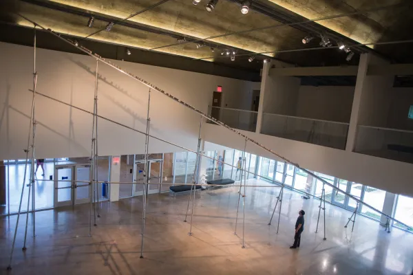 artwork by David Brooks at Visual Arts Center, UT Austin