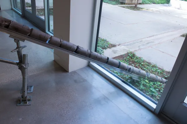 artwork by David Brooks at Visual Arts Center, UT Austin