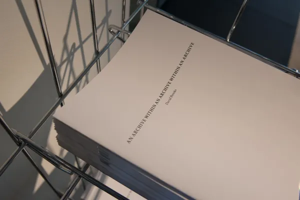 artwork by David Brooks at Visual Arts Center, UT Austin