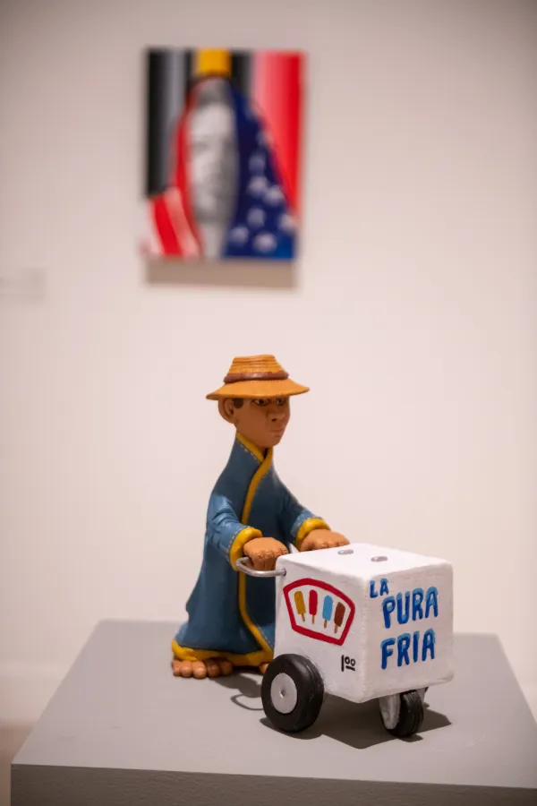 'Between Two Worlds' exhibition, Visual Arts Center, UT Austin
