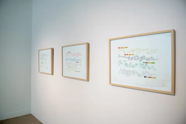 artwork by Madeline Hollander, Visual Arts Center, UT Austin
