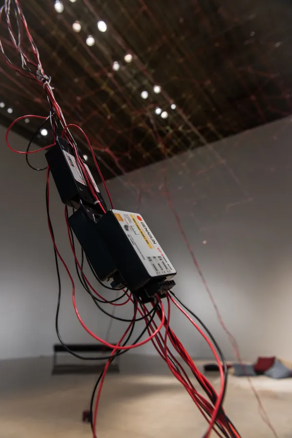 work by Victor Perez-Rul, Visual Arts Center, UT Austin