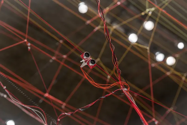work by Victor Perez-Rul, Visual Arts Center, UT Austin