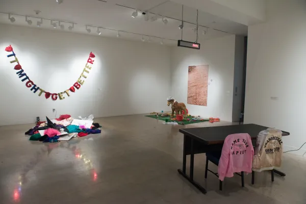 Queer Terrortories exhibition at Visual Arts Center, UT Austin
